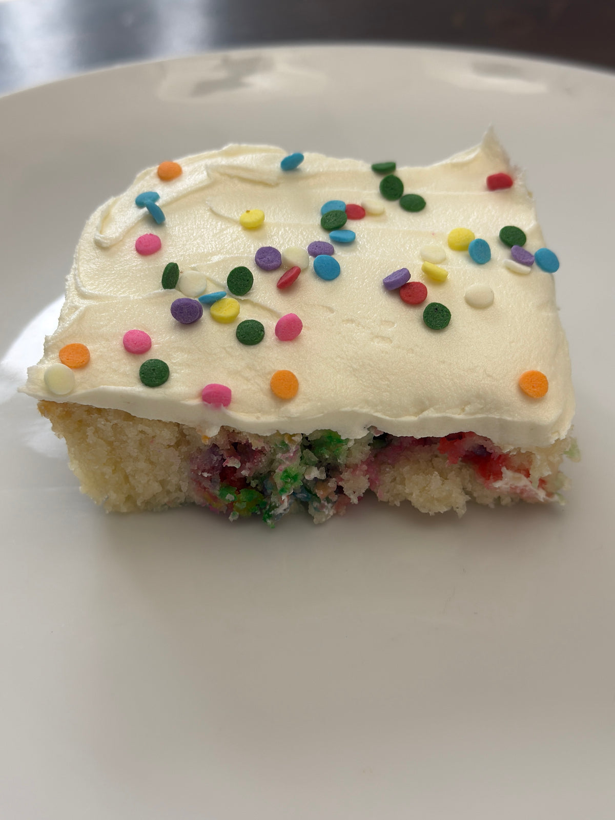 Funfetti Snack Cake